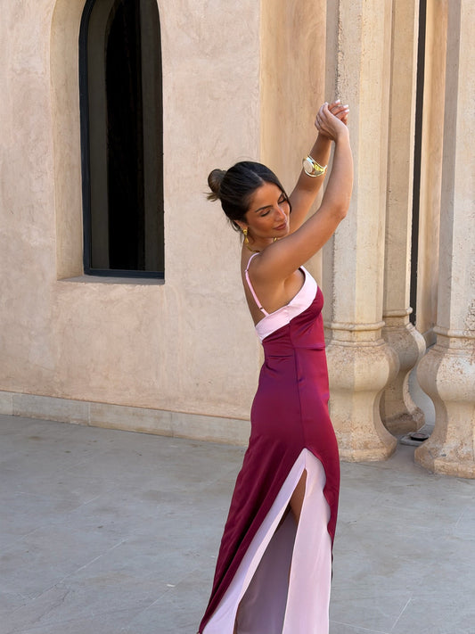Robe Oasis bordeaux