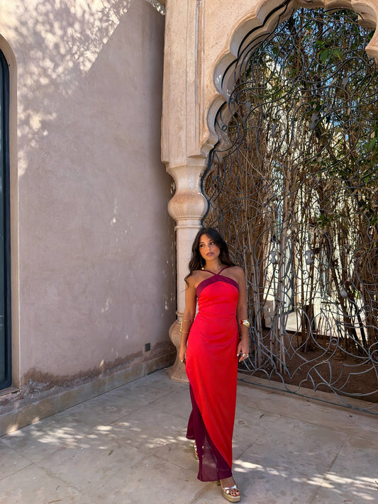 Robe Oasis rouge
