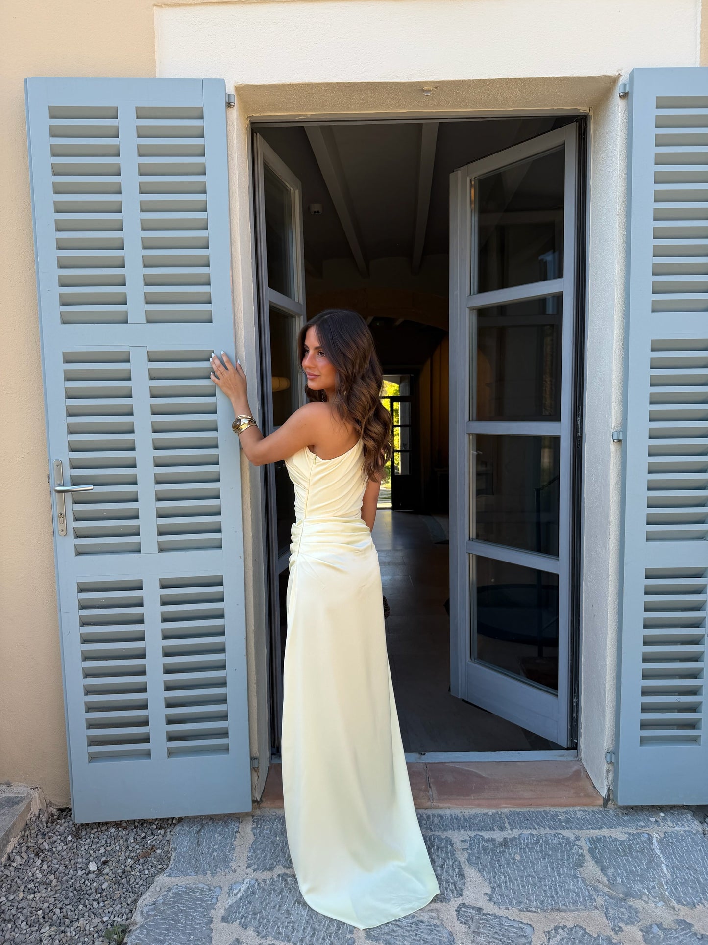 Amira Dress in Yellow - Shipping/Envio from 03/08 to 10/08