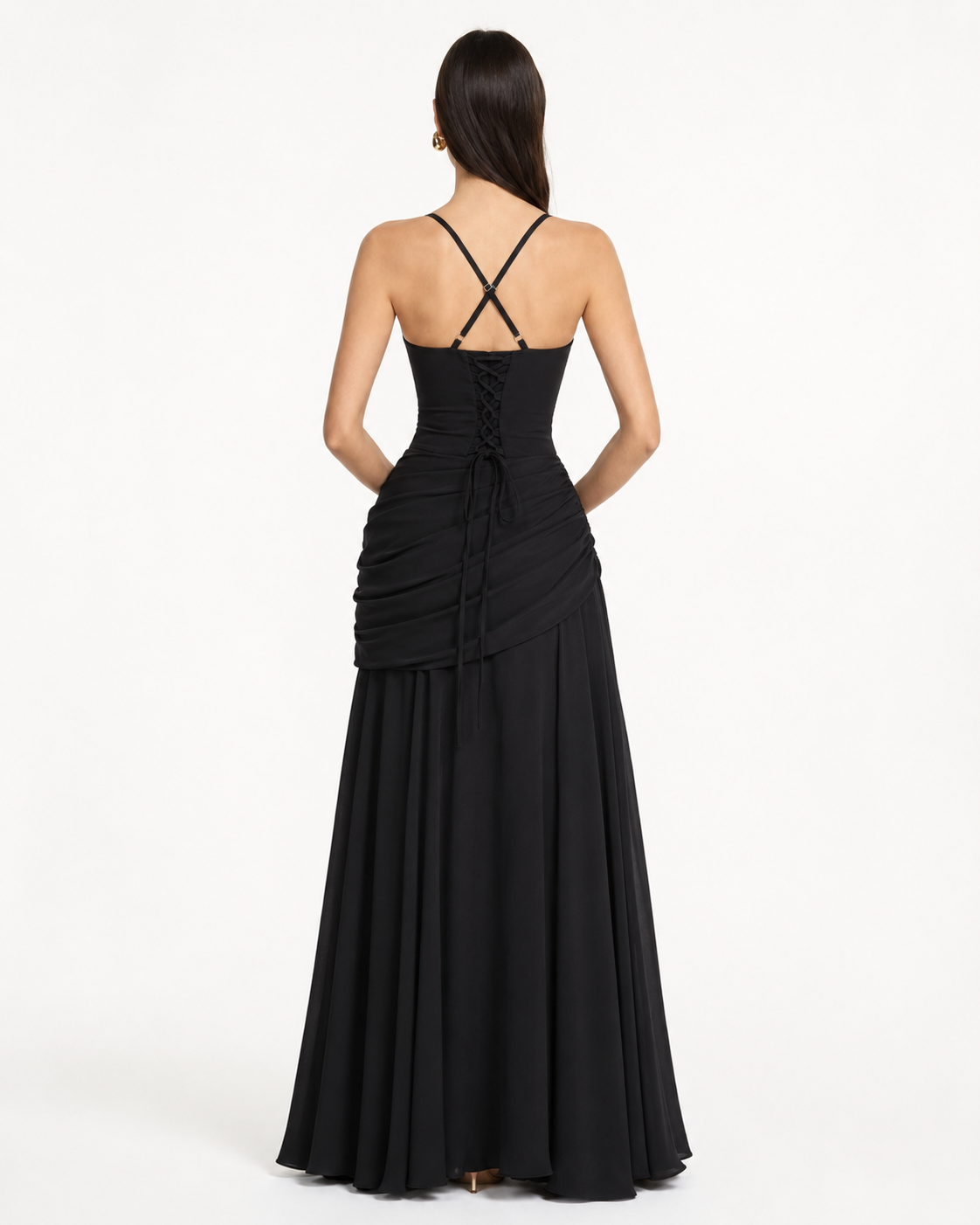 LOLA - VESTIDO LARGO ESCULPIDO