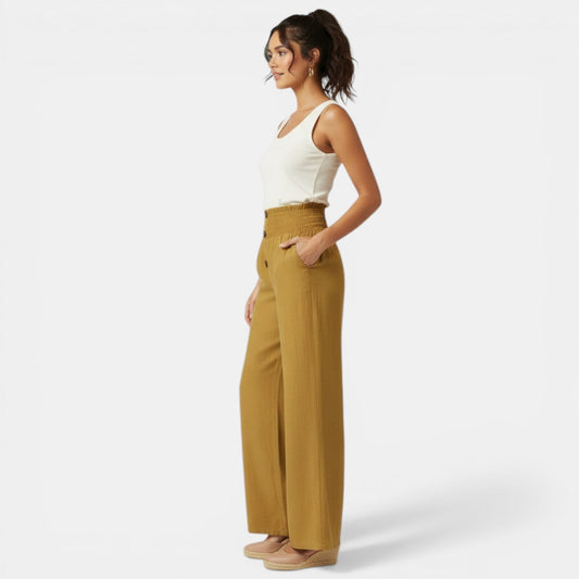 VIOLETA - PANTALON LINOSAMPLIO