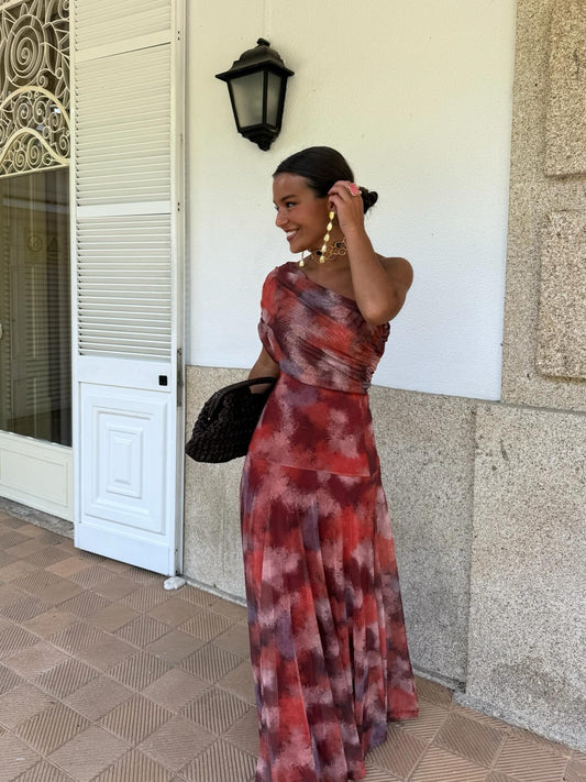 Tolède imprimé en rouge