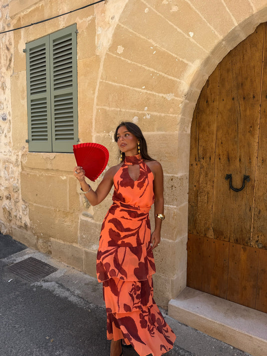 AMELIA - ENSEMBLE D'ÉTÉ ORANGE