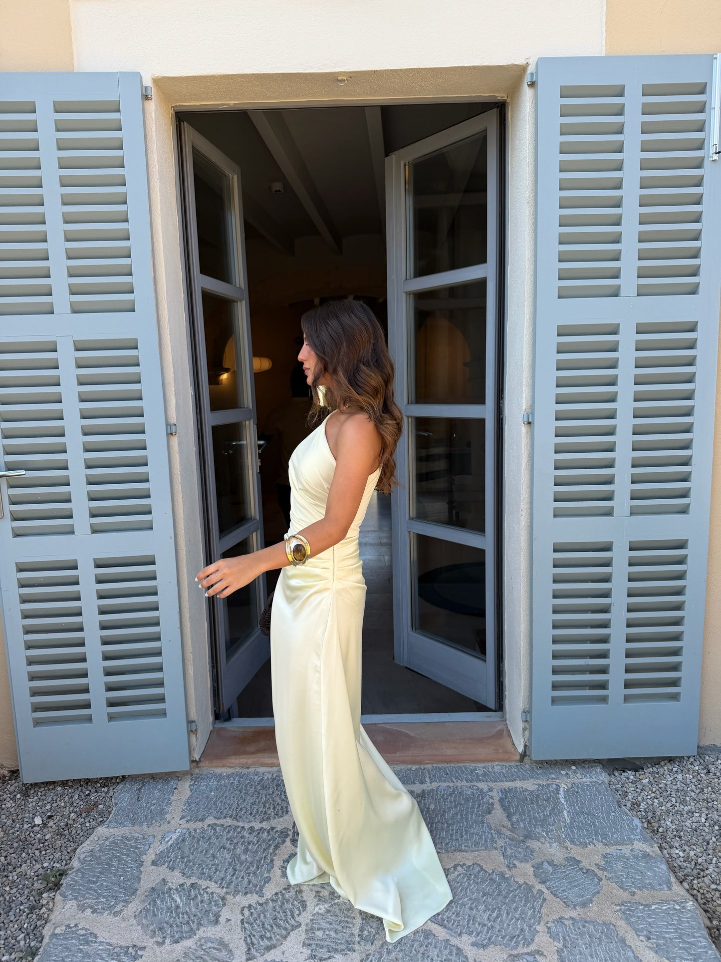 Amira Dress in Yellow - Shipping/Envio from 03/08 to 10/08