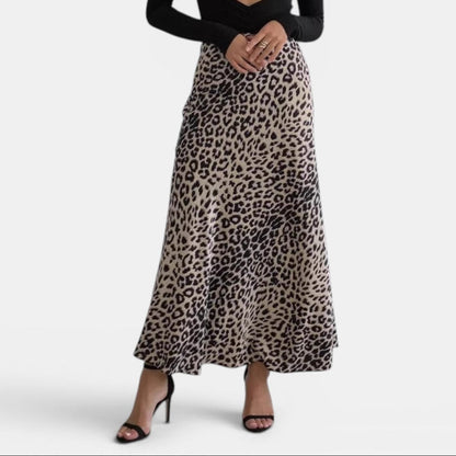 Falda Mujer Leopardo Cola de Sirena