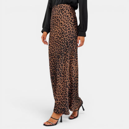 Falda Mujer Leopardo Cola de Sirena