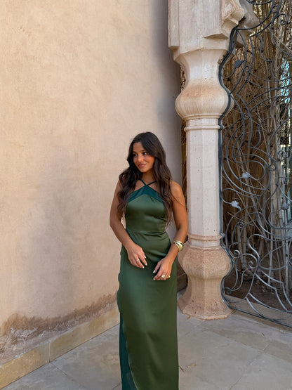 Oasis Dress in Green