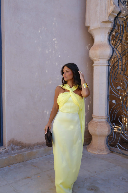 Robe Triana Jaune