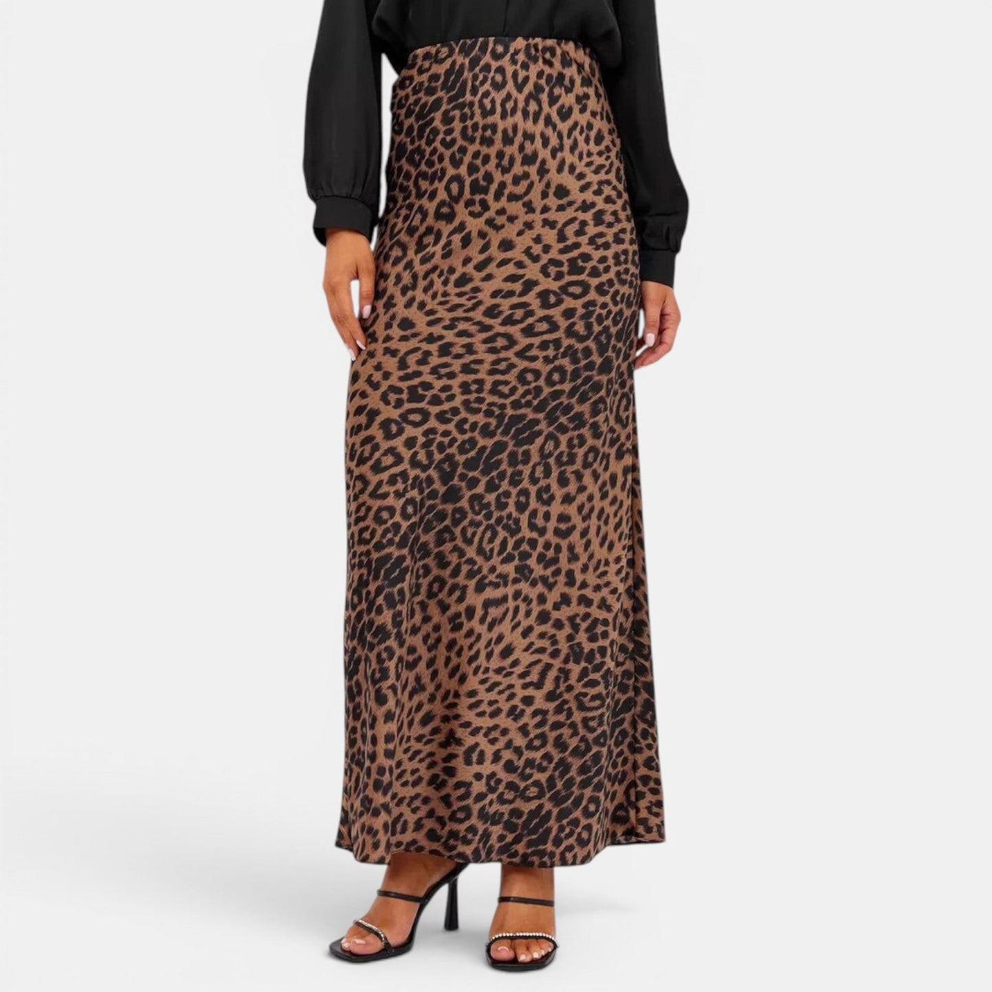 Falda Mujer Leopardo Cola de Sirena