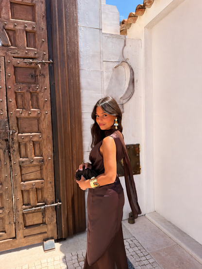 Rosalie Brown Dress