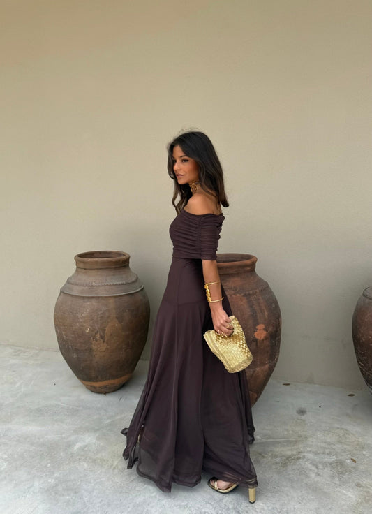Robe Tolède marron
