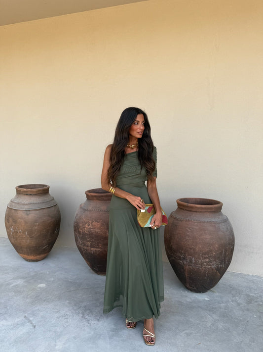 Robe Tolède vert