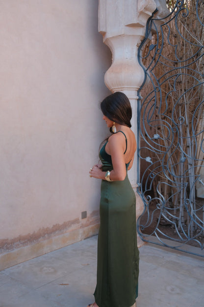 Oasis Dress in Green