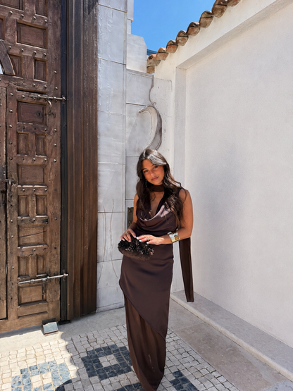 Rosalie Brown Dress