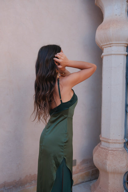 Oasis Dress in Green