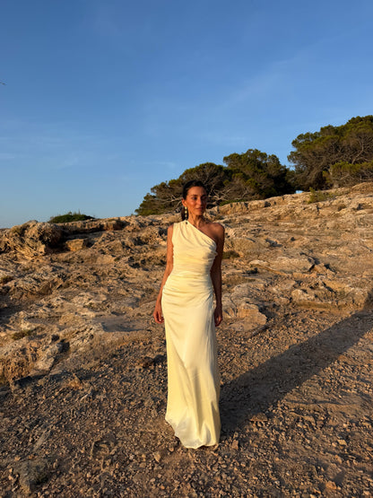 Amira Dress in Yellow - Shipping/Envio from 03/08 to 10/08