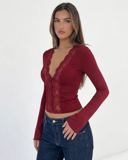 LEIRE - TOP DE MANGA LARGA