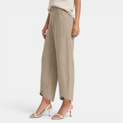Pantalón Lino Mujer Ancho