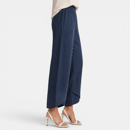 Pantalón Lino Mujer Ancho