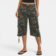 Bermudas Cargo Mujer Camuflaje