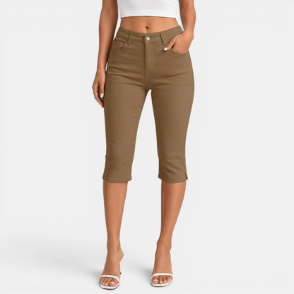 Pantalón Capri Mujer Elástico