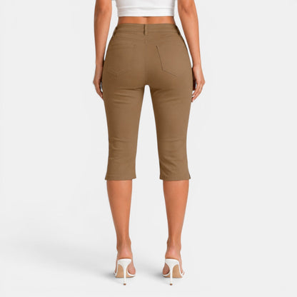 Pantalón Capri Mujer Elástico
