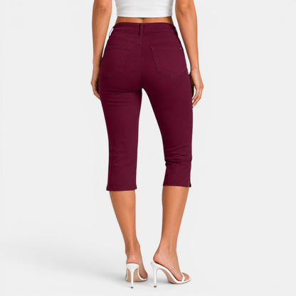 Pantalón Capri Mujer Elástico