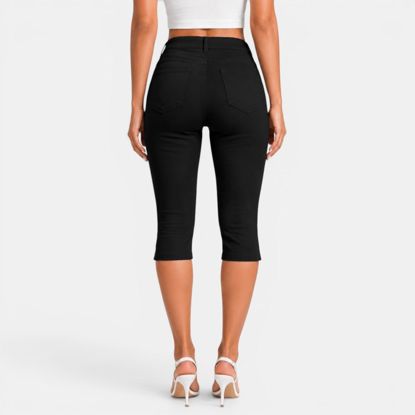 Pantalón Capri Mujer Elástico