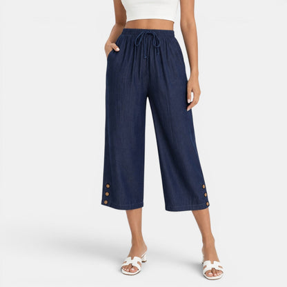 Pantalón Capri Mujer Casual
