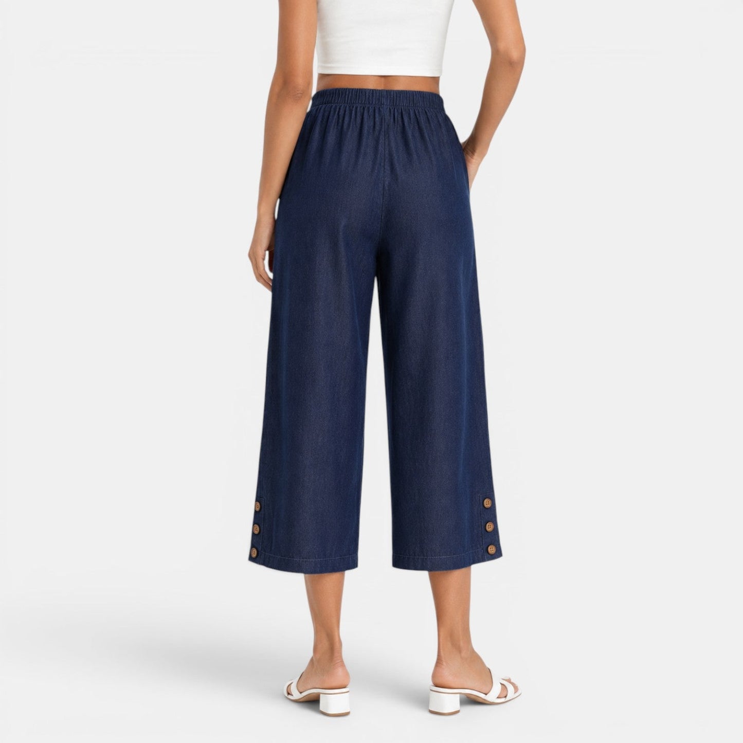 Pantalón Capri Mujer Casual