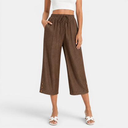 Pantalón Capri Mujer Casual