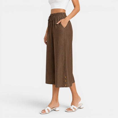 Pantalón Capri Mujer Casual