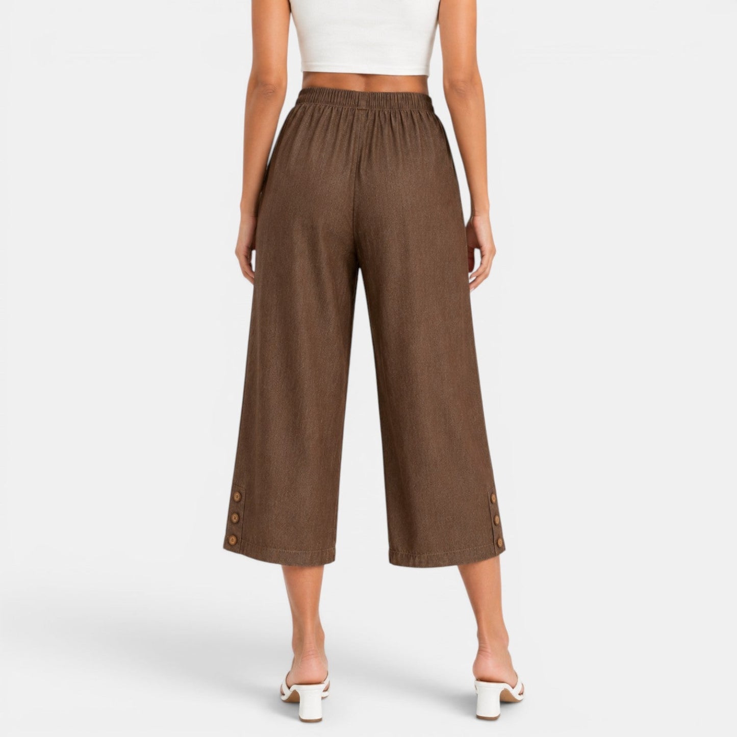 Pantalón Capri Mujer Casual