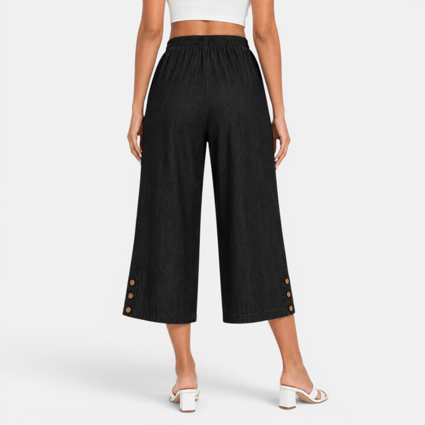 Pantalón Capri Mujer Casual