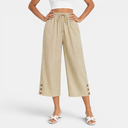 Pantalón Capri Mujer Casual