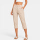 Pantalón Capri Mujer Cintura Alta