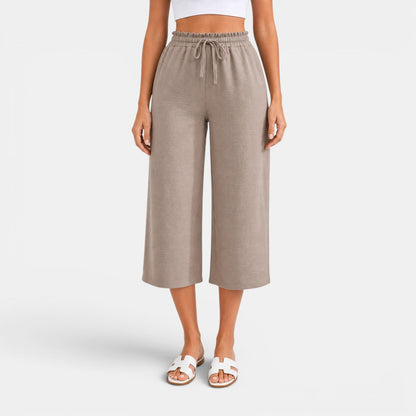 Pantalón Capri Mujer Elegante