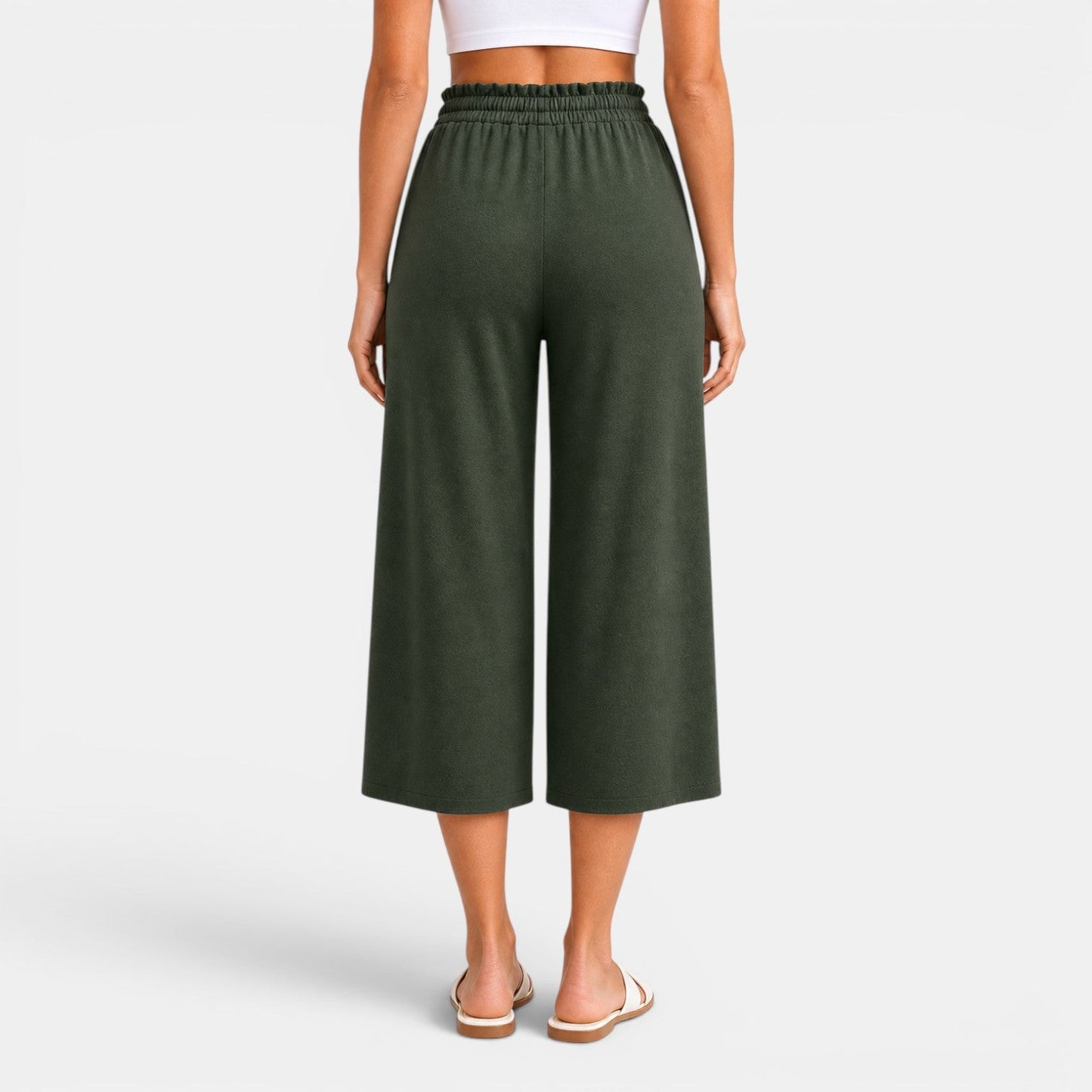Pantalón Capri Mujer Elegante