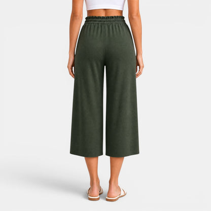 Pantalón Capri Mujer Elegante