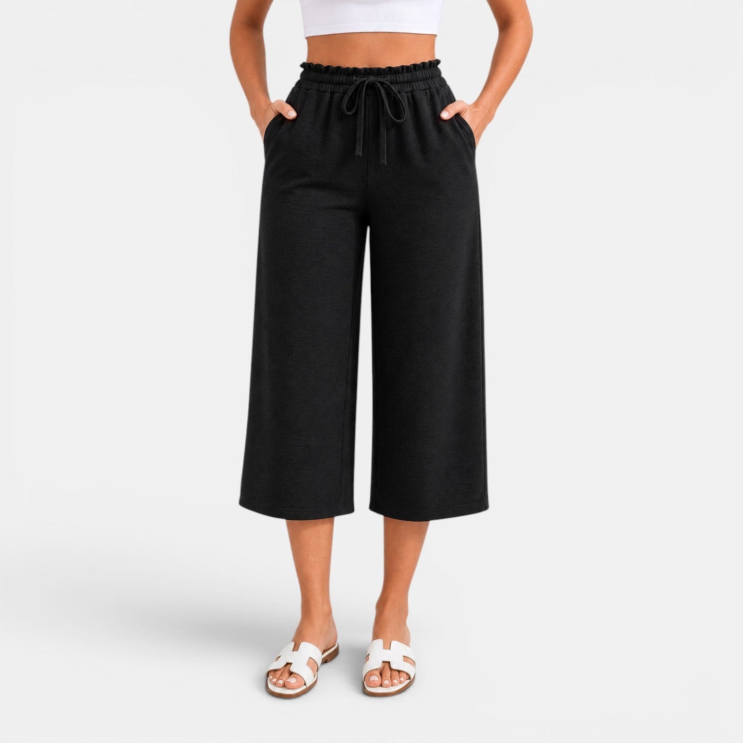 Pantalón Capri Mujer Elegante