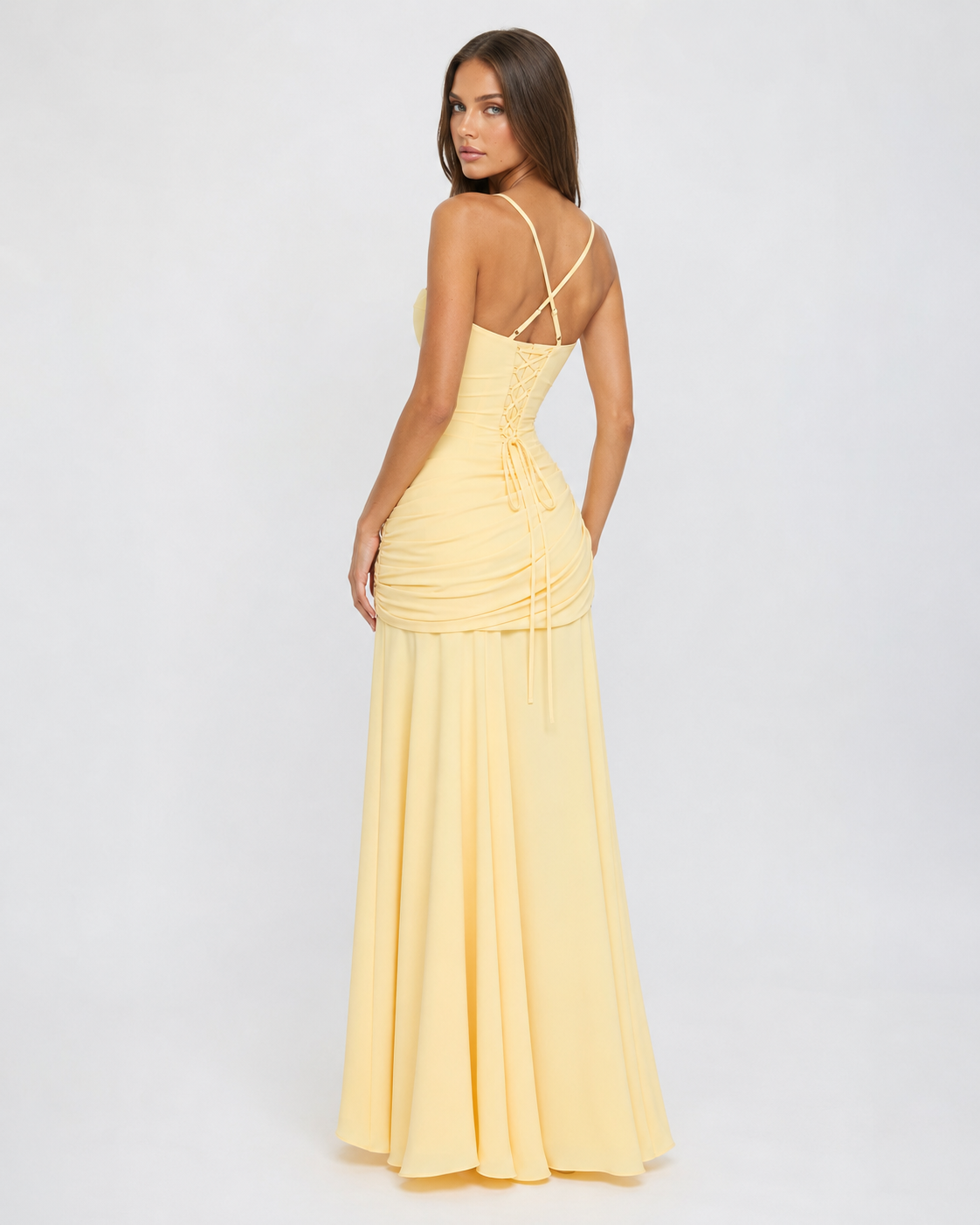 LOLA - VESTIDO LARGO ESCULPIDO