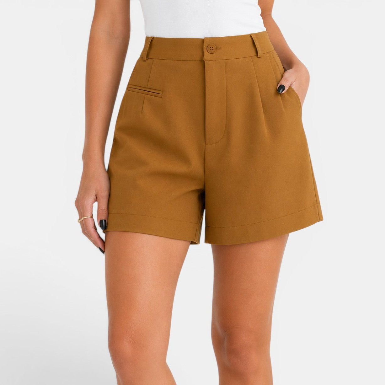 Shorts Mujer Cintura Alta
