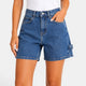 Shorts Vaqueros Cintura Alta Mujer