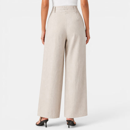 Pantalón Lino Mujer Ancho