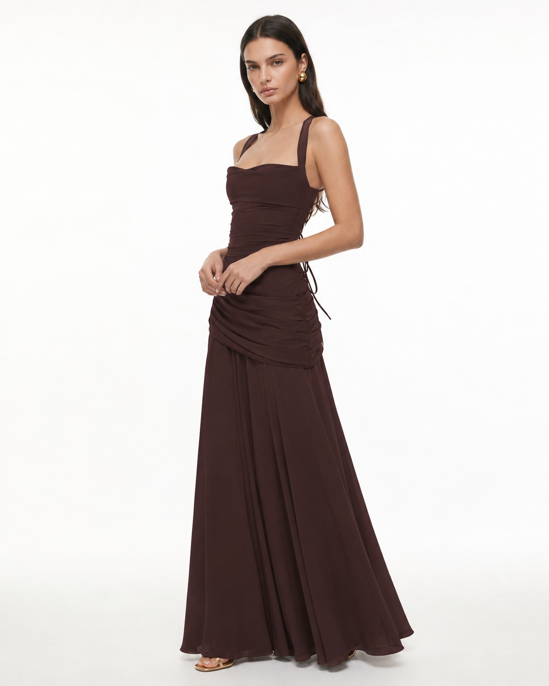 LOLA - VESTIDO LARGO ESCULPIDO
