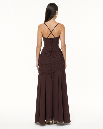 LOLA - VESTIDO LARGO ESCULPIDO