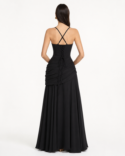 LOLA - VESTIDO LARGO ESCULPIDO