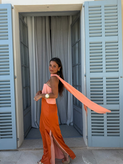 Joanna Dress In Orange