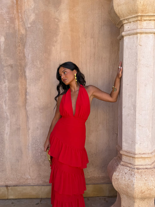 Robe Manille en Rouge