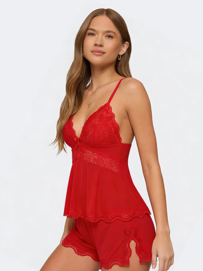 MARTINA - CONJUNTO DE ENCAJE SEDUCCIÓN